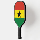 Ghana-Flagge Pickleball Schläger (Links)