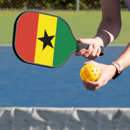 Ghana-Flagge Pickleball Schläger