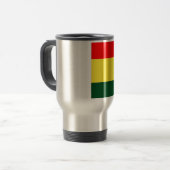 Ghana-Flagge Reisebecher (Vorderseite Links)