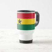 Ghana-Flagge Reisebecher (VorderseiteRechts)