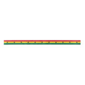 Ghana-Flagge Satinband (Vorderseite)