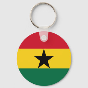 Ghana-Flagge  Schlüsselanhänger