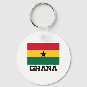 Ghana-Flagge Schlüsselanhänger