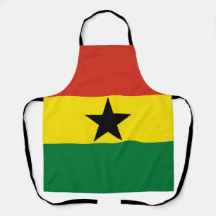 Ghana-Flagge Schürze