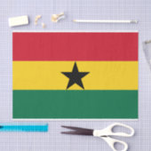 Ghana-Flagge Seidenpapier (Handwerk)