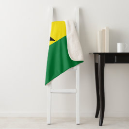 Ghana-Flagge Sherpadecke