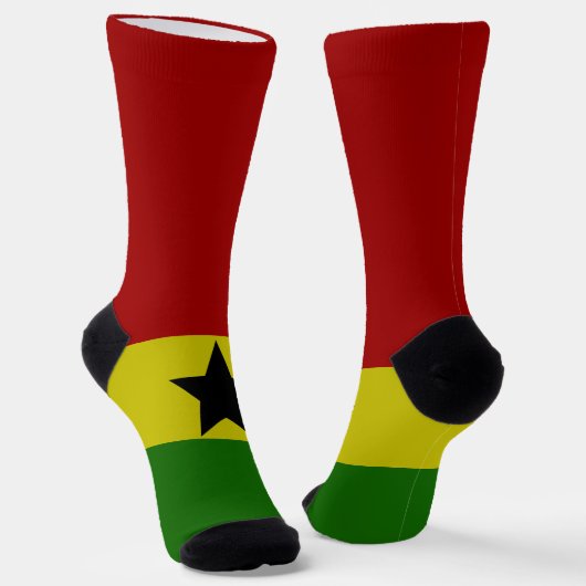 Ghana-Flagge Socken (Gewinkelt)