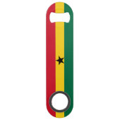 Ghana-Flagge Speed Flaschenöffner (Vorderseite)