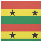 Ghana-Flagge Stoff (Muster)