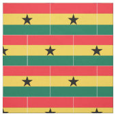 Ghana-Flagge Stoff (Muster)