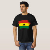 Ghana-Flagge T-Shirt (Vorne ganz)