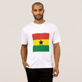 Ghana-Flagge T-Shirt (Vorne ganz)