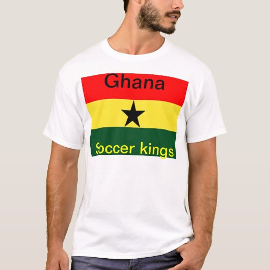 Ghana-Flagge T-Shirt (Vorderseite)
