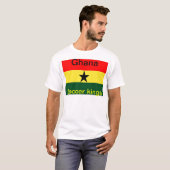Ghana-Flagge T-Shirt (Vorne ganz)
