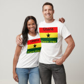 Ghana-Flagge T-Shirt (Unisex)
