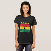 Ghana-Flagge T-Shirt (Vorne ganz)
