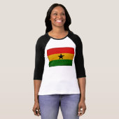 Ghana-Flagge T-Shirt (Vorne ganz)