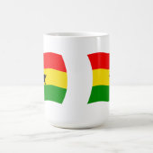 Ghana-Flagge Tasse (Mittel)
