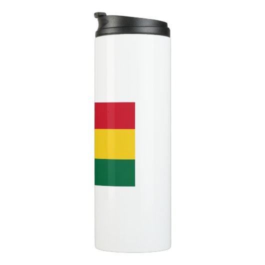 Ghana-Flagge Thermosbecher (Nach rechts gedreht)