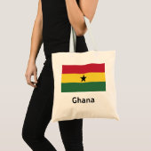 Ghana-Flagge Tragetasche (Vorderseite (Produkt))