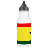 Ghana-Flagge Trinkflasche (Links)