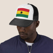 Ghana-Flagge Truckerkappe (Beispiel)