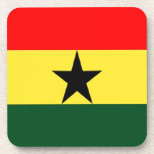Ghana-Flagge Untersetzer