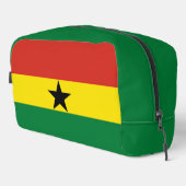 Ghana-Flagge Waschbeutel (Rechte Ecke)