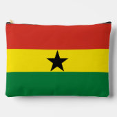 Ghana-Flagge Zubehörtasche (Vorderseite)