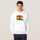 Ghana-FlaggeHoodie Hoodie (Vorne ganz)