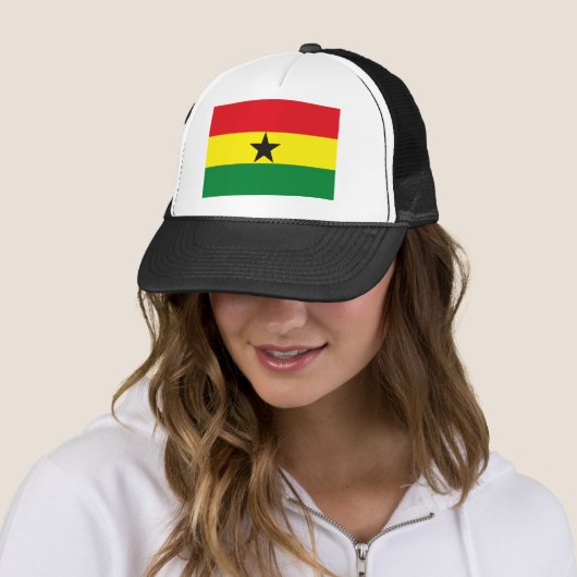 Ghana-Flaggen-Hut Truckerkappe (Beispiel)