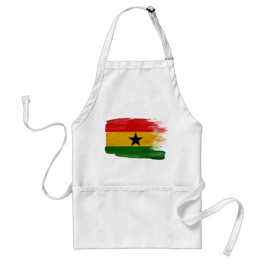 Ghana-Flaggen-Schürze Schürze (Vorne)