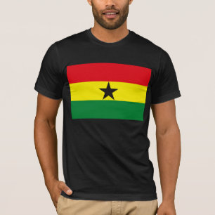 Ghana-Flaggen-T - Shirt
