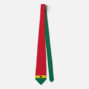 Ghana flagNeck Tie Krawatte