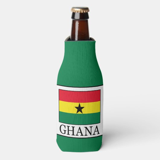Ghana Flaschenkühler (Flaschenvorderseite)