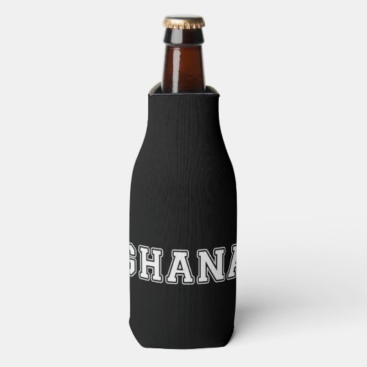 Ghana Flaschenkühler (Flaschenvorderseite)