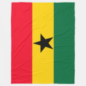 Ghana Fleecedecke (Vorderseite)
