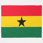 Ghana Fleecedecke (Vorderseite (Horizontal))