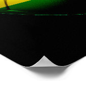 Ghana Football Poster (Ecke)