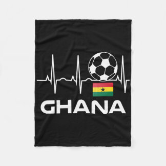 Ghana Footbyll Jersey Shirt Men Women Footbyll Gif Fleecedecke