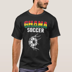 Ghana Fußball-Ball im Netz Goal Ghanian Fußball Su T-Shirt