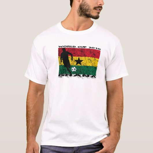 GHANA-Fußball T-Shirt (Vorderseite)