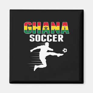 Ghana Fußballfans Trikot - Stolz Ghanaischer Fußba Magnet