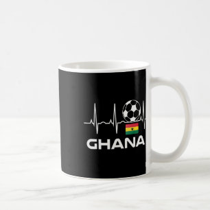 Ghana-Fußballtrikot-Shirt Männer Frauen Fußball-Ge Kaffeetasse
