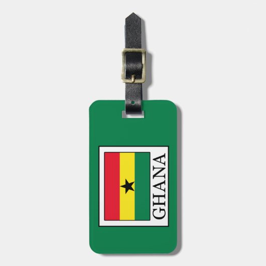 Ghana Gepäckanhänger (Vorderseite vertikal)