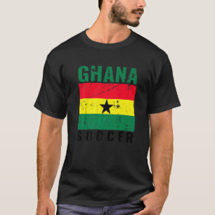 Ghana Ghana Ghanaian Flag Design gestört Ghana Soc T-Shirt