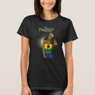 Ghana Ghanaer Westafrika Stolz Prinzessin Königin T-Shirt