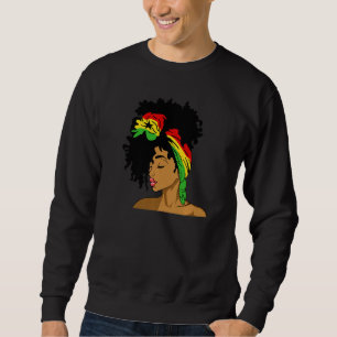 Ghana Ghanaian West Africa Proud Princess Queen Me Sweatshirt