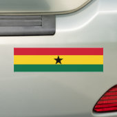Ghana/ghanaische Flagge Autoaufkleber (Auf Auto)