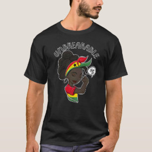 Ghana Girl Unbreakable I Ghana Heritage I Ghana T-Shirt